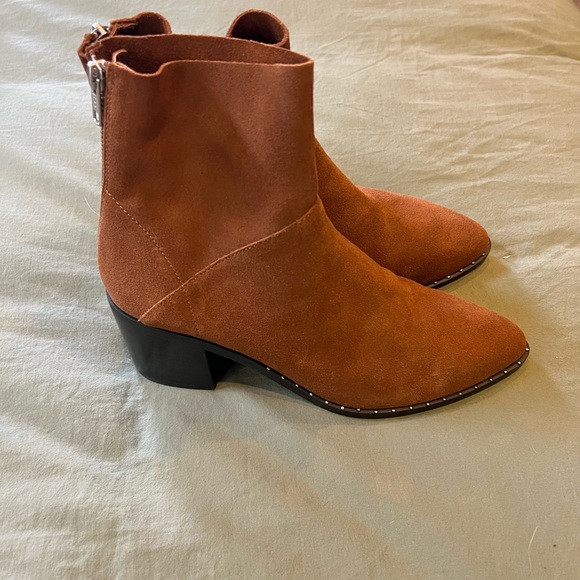 Nordstrom Treasure and Bond suede booties - Picture 1 of 4